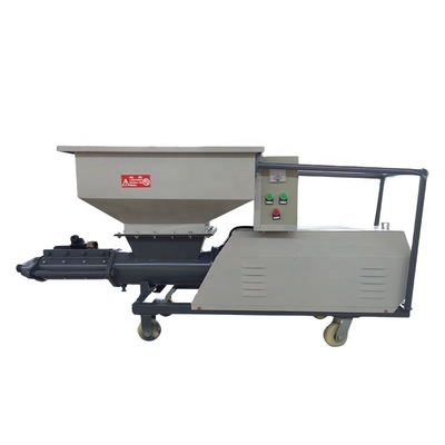 Máquina de rociado de mortero eléctrico de 130L de capacidad de trampolín para una distancia de transporte vertical de 60M