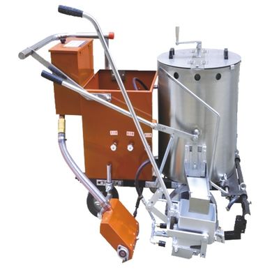 Máquina de marcado de carreteras para revestimiento termoplástico de alta eficiencia de funcionamiento