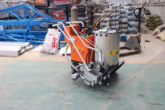 Máquina de pintura de carretera termoplástica con 1200*850*1000mm Tamaño y espesor de línea de 1-2 mm