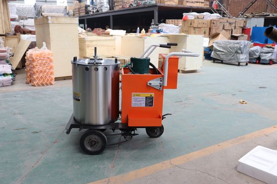 Máquina de pintura de carretera termoplástica con 1200*850*1000mm Tamaño y espesor de línea de 1-2 mm