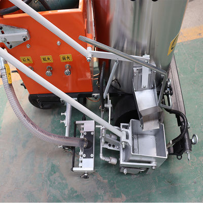 Máquina de pintura de carretera termoplástica a mano para el rendimiento de la línea de tráfico y la línea de estacionamiento
