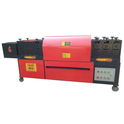 Material de acero Conjunto completo de equipos para enderezar y cortar barras de acero de rebar