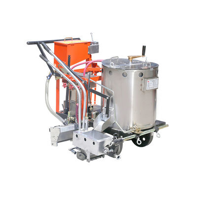 Máquina de marcado de carretera termoplástica para el marcado de pisos de motor de gas de fácil manejo