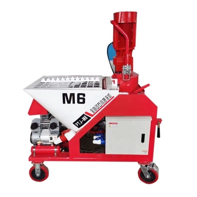 Máquina de pulverización de yeso Tupo 9 con capacidad de 200 kg y fuente de alimentación de 380 V