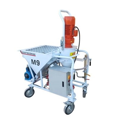 Máquina de pulverización de yeso Tupo 9 con capacidad de 200 kg y fuente de alimentación de 380 V
