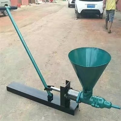 10 L/min Bomba de inyección de cemento a mano con potencia eléctrica 45 kg de peso