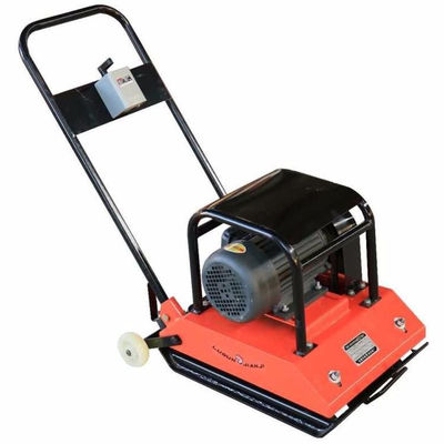 Compactor vibratorio de alta frecuencia para suelo de acero de trabajo pesado y tamaño de placa de 600 * 890 mm
