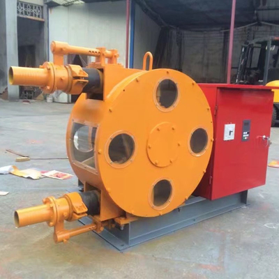 Tipo de engranaje Bomba de manguera de hormigón de espuma eléctrica Bomba peristáltica para mortero de barro 1030*300*300