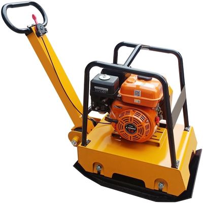Área de trabajo 500*520 mm Compactor de placas de vibración de gasolina de 5,5 CV para la construcción de carreteras
