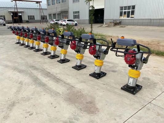 Compactor de impacto de vibración de alta frecuencia de gasolina para el desarrollo de infraestructuras