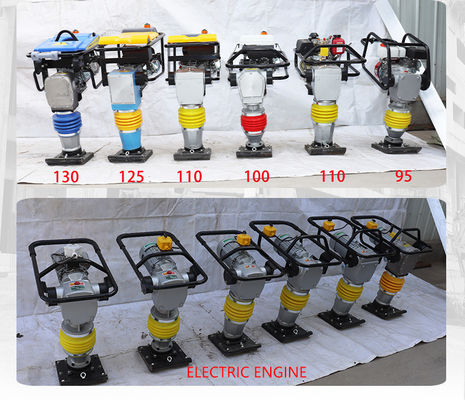 Compactor de impacto monofásico de 100 modelos 220V personalizado para el relleno de la carretera suave