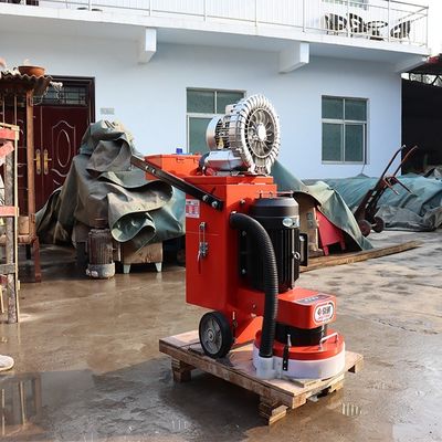 Máquina de pulido de terrazo de empuje manual para una operación sencilla