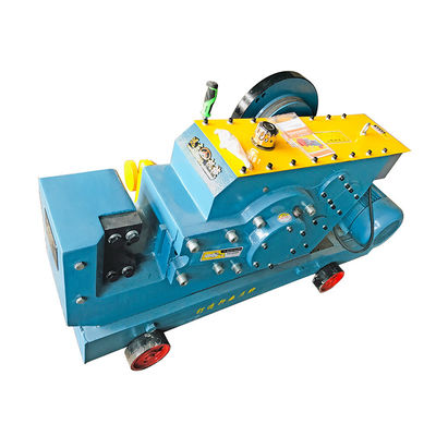 Máquina de corte de barras de acero de motor eléctrico GQ50 para línea de producción de rebarras de 6-36 mm