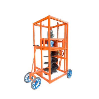 Maquinaria de excavación de aguja de tierra agujero de tierra plantación de árboles excavar 13HP Maquinaria de excavación de tierra manual 4 tiempos