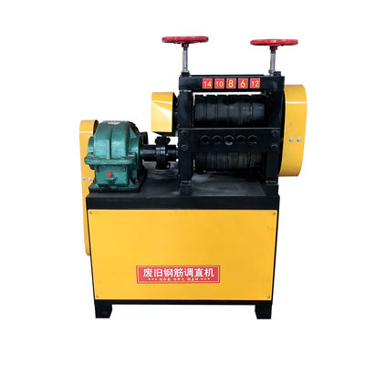 Máquina hidráulica para enderezar barras de acero de alto diseño para rebarras de chatarra y cables de desecho