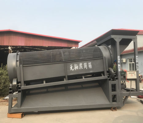 Máquina de lavado de arena de tambor rotativo de 1800 kg para una alta eficiencia de lavado de arena