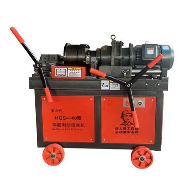 Máquina de rodar con rosca de 80 toneladas para rodar rosca sobre rebar en bebidas alimenticias