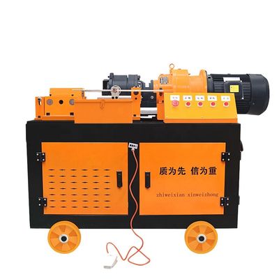 Máquina de rodar con rosca de 80 toneladas para rodar rosca sobre rebar en bebidas alimenticias