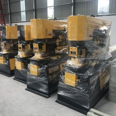 1.8T peso y máquina de corte de acero de perfil hidráulico Q35Y-180T CNC