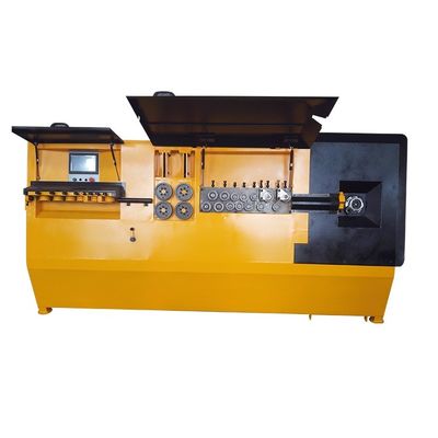 Control digital 6-25 mm Máquina de flexión automática de deformación por estribo para obras de construcción