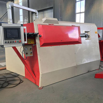 Máquina eléctrica de doblar el aro de barra redonda con potencia de motor de 2 kW y automatización automática