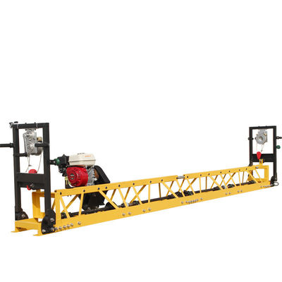 Máquina de rastrilla láser vibratoria de longitud personalizada para nivelación de pisos de hormigón de velocidad