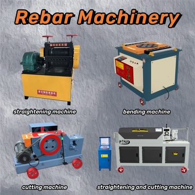 Máquina de corte y flexión de barra de acero fácil de operar con 380V