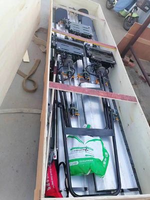 1.2kw de cemento Push-pull regulador de vibración del suelo suavizador con bomba hidráulica personalizada