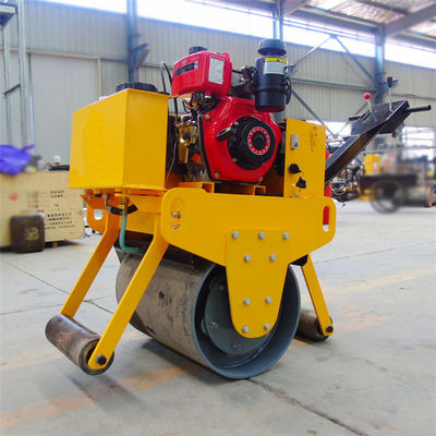 0.8 toneladas de rodillo vibratorio de tambor único con capacidad de calibración del 30%