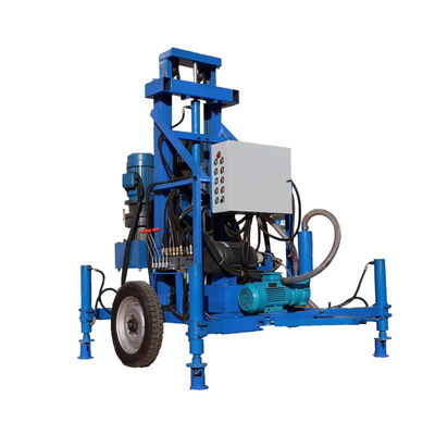 550 KG Durable Full Hydraulic Water Well Drilling Rig Fácil de operar y rendimiento