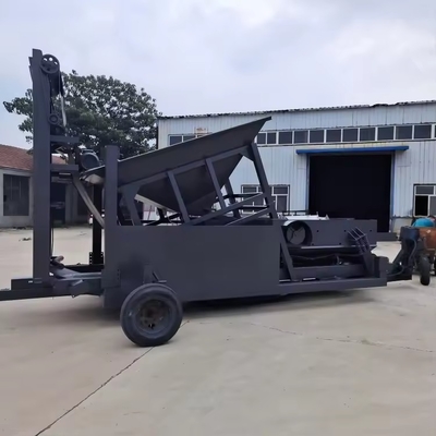 Máquina de filtrado de arena y grava de motor diésel personalizada para la industria minera de energía