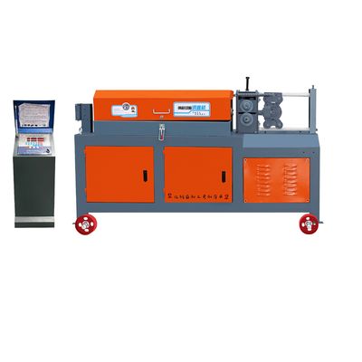 Máquina de rectación y corte de alambre de acero redondo