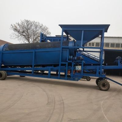 Equipo de selección de arena de silicio móvil profesional de venta directa con una capacidad de 1800 KG