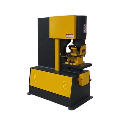 Máquina de corte de metal de ángulo de hierro hidráulico de la serie Q35y-30 Máquina de perforar y cortar