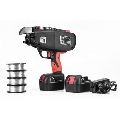 12.8V 300-500mm Máquina de unión de rebares de longitud de alambre perfecta para tiendas de materiales de construcción