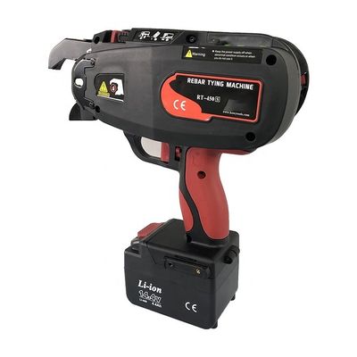 Máquina de cinta de acero para la construcción herramienta de unión de cuerdas de rebar de mano