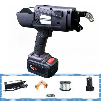 Máquina de unión de barras de rebarro de mano con batería Máquinas de flexión de barras de diámetro de alambre de 0,8 mm