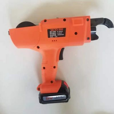 1500/4500mAh Capacidad de la batería Rebar pistola de unión de alambre galvanizado bobina para la máquina de unión