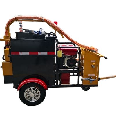 Máquina de corte de ranuras de carreteras portátil de empuje manual de bajo costo de mantenimiento 550 kg