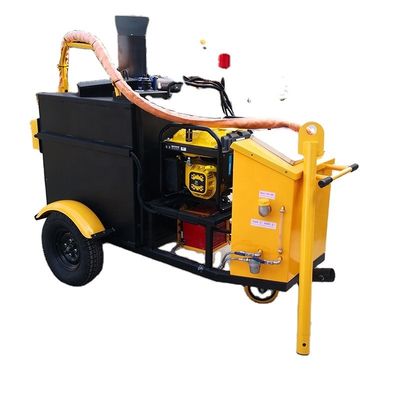 Máquina de corte de ranuras de carreteras portátil de empuje manual de bajo costo de mantenimiento 550 kg