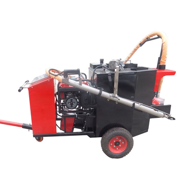 Máquina para la reparación de grietas de pavimento de asfalto de 100L Vehículo de ensuciado conjunto con capacidad de 420KG
