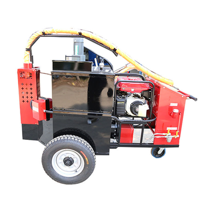 Máquina para la reparación de grietas de pavimento de asfalto de 100L Vehículo de ensuciado conjunto con capacidad de 420KG
