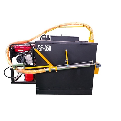 Máquina para la reparación de grietas de pavimento de asfalto de 100L Vehículo de ensuciado conjunto con capacidad de 420KG