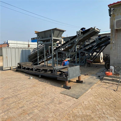 Máquina de tamizado de pantalla de vibración de arena de voltaje 380 para el peso de pantalla de tambor a pequeña escala