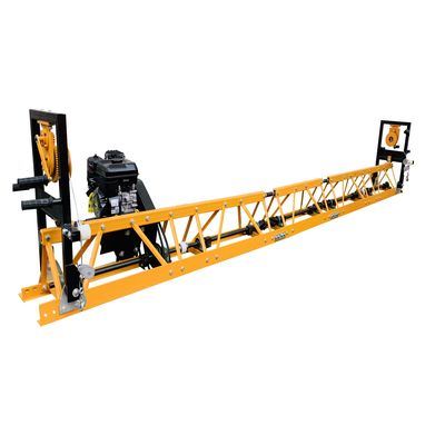 168 kg de peso de aluminio láser de hormigón vibrante máquina de trituración para el pavimento de la carretera suave