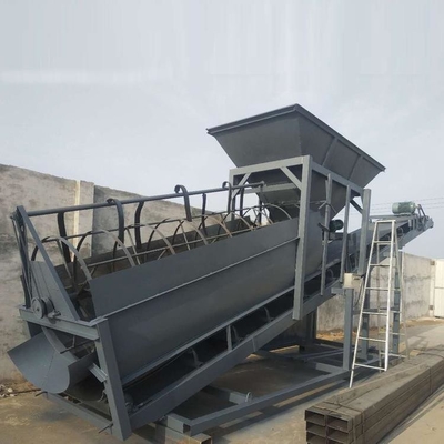 Entrega directa de productos al contado Máquina móvil de filtrado de arena de silicio para la detección de piedras