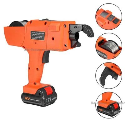 Máquina automática de unión de alambre de rebar sin cable herramienta de unión recargable 500 * 275 * 250mm