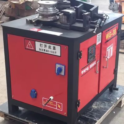 Doblador de tubos de trabajo pesado WG38 CNC de tubos cuadrados eléctricos con larga vida útil