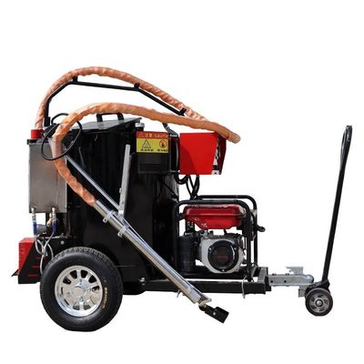 Volumen del tanque de alimentación de 100L Máquina de sellado de carreteras para reparación de baches de asfalto