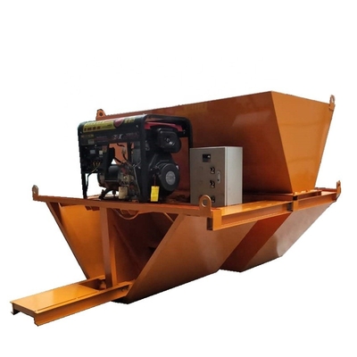 Trabajos de construcción hechos más fáciles con la máquina de pavimentación de hormigón vibratorio por el pavimentador de zanjas